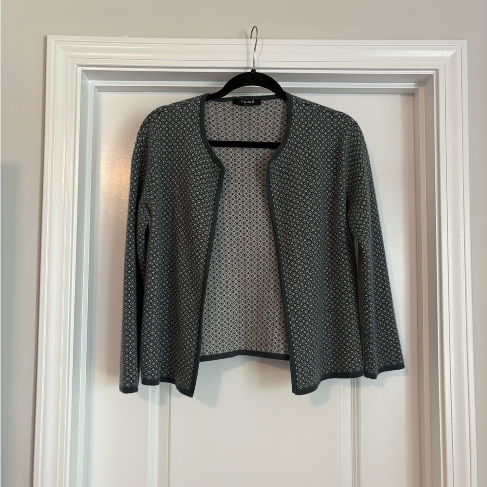 Yama Cashmere Open-Front Cardigan